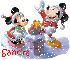 Sandra-Christmas Mickey & Minnie