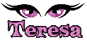 purple eyes teresa