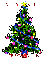 christmas tree [with name deah]