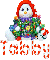 Tabby - snowman