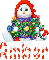 Amber - snowman