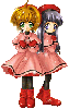 Sakura and Tomoyo