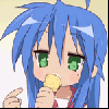 konata licking icecream