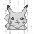 Old Syled Pikachu