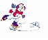 Judi Skating Snowman