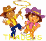 Thadeus with Diego & Dora