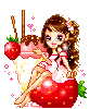 Strawberry Ice Cream Girl