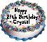 Happy 27th Birthday Crystal