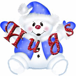 snowman with arms wide open