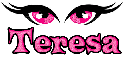 pink eyes teresa