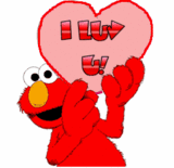 i love you-elmo