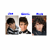 Joe,Kevin,Nick