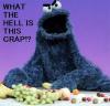 Cookie Monster no likey,