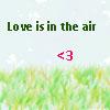 love is in the air..