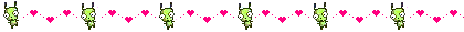 Gir And Small Pink Hearts