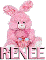 PINK EASTER BUNNY 