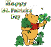 St. Patrick's Day Pooh