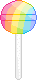 rainbow lolypop