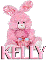 PINK EASTER BUNNY: KELLY