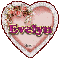 Pink Heart & Rose: Evelyn