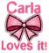 Carla Loves it!