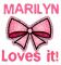 Marilyn Loves it!