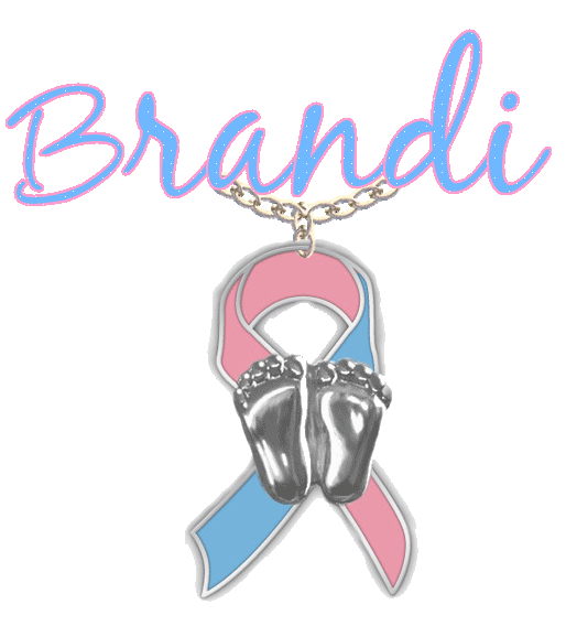 brandi with infant&pregnancy loss ribbon