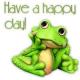 happy day frog