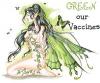 Green Our Vaccines Fairy/Faery