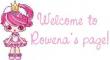 Welcome to Rowena's page!