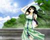 Anime Girl in the Wind