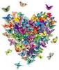 butterfly hearts...