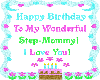 Happy Birthday Step-Mommy