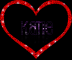 Glitter Heart - Katie