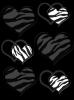 Zebra Hearts <333