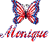 Patriotic Butterfly - Monique