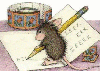 Mouse writing