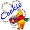 Pooh with flowers - Cookie