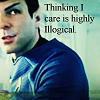 thinking i care is highly illogical