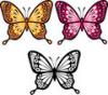three buterflies