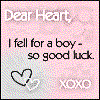 good luck, heart