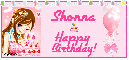 Shonna Happy Birthday