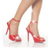 sparkle red shoes