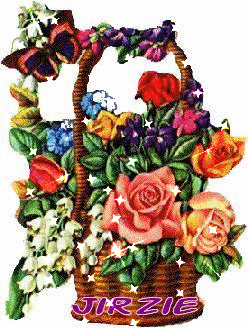 Pretty Flower Basket - Jirzie