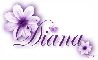 Purple Flower - Diana