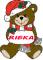 Christmas Teddy Bear - Rieka
