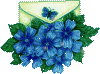 Flowers with envelope