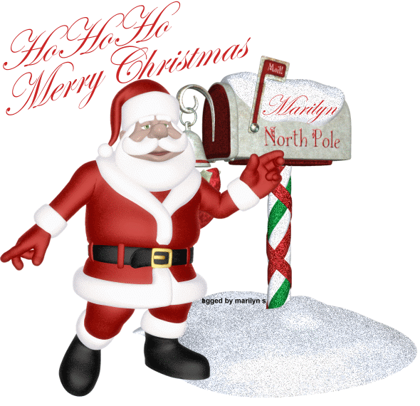 HOHOHO MERRY CHRISTMAS/SANTA/MARILYN