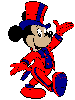 Mickey Mouse - Blue/Red