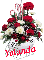 Christmas Flower Sleigh - Yolanda